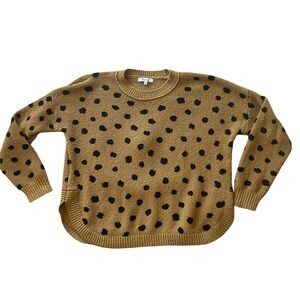 Madewell Painted Spots Pullover Sweater